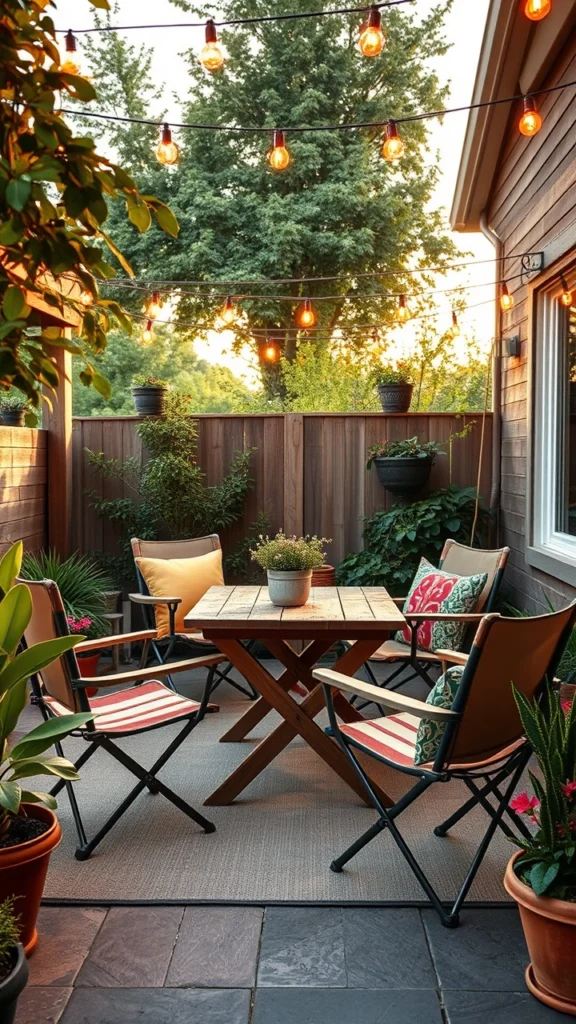 Back Patio Ideas on a Budget