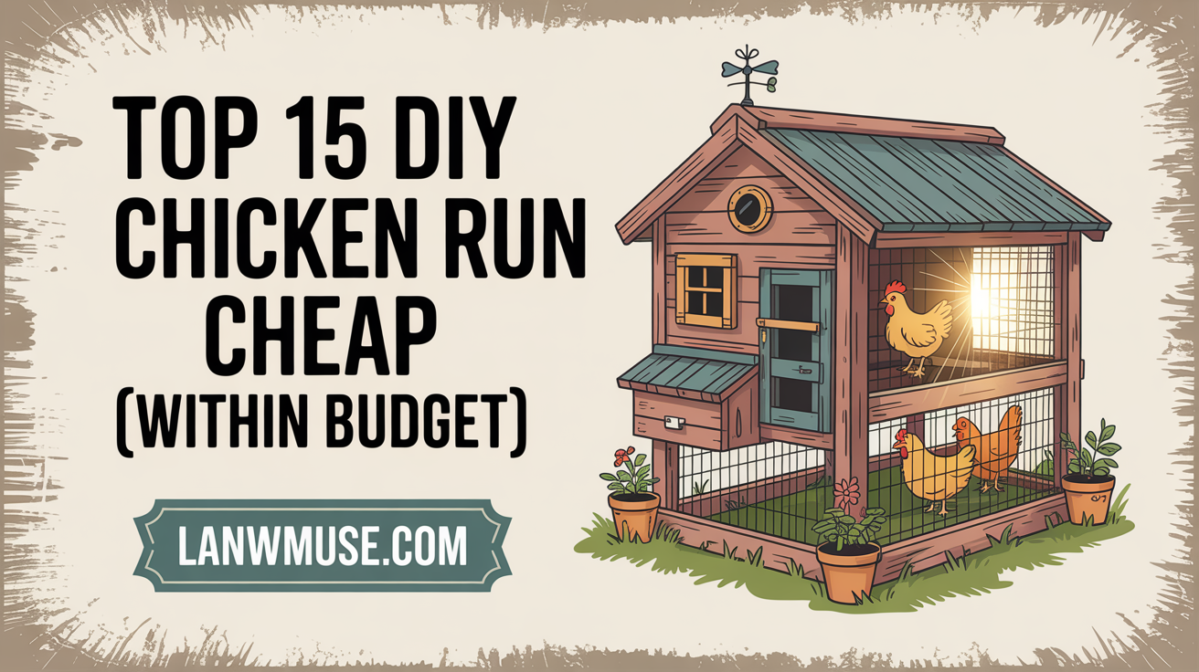 Top 15 DIY Chicken Run Cheap [Within Budget]