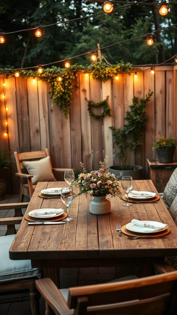 Back Patio Ideas on a Budget