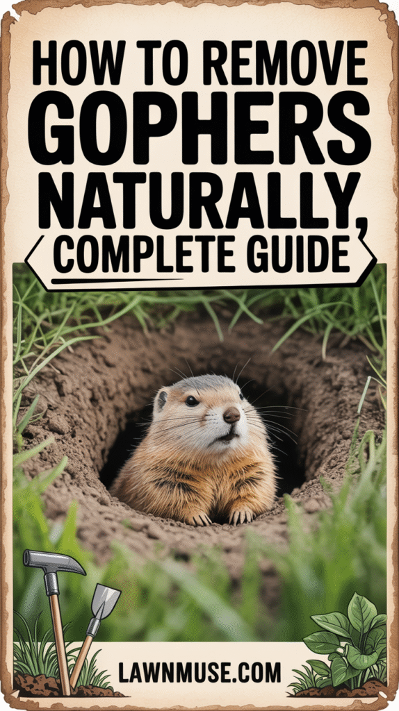 How to Remove Gophers Naturally