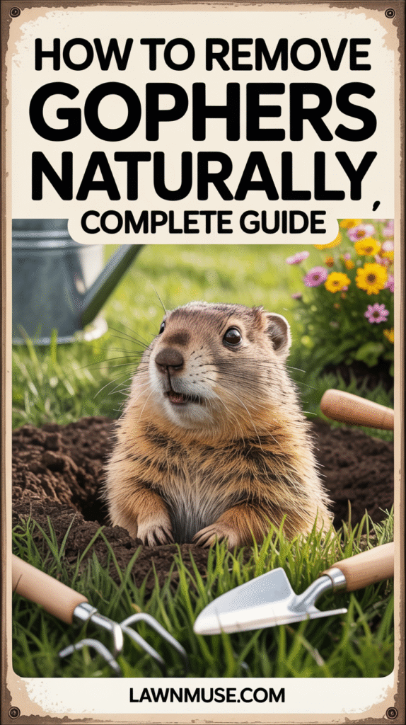 How to Remove Gophers Naturally
