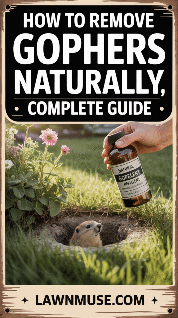 How to Remove Gophers Naturally
