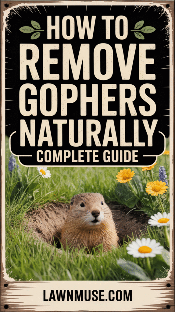 How to Remove Gophers Naturally