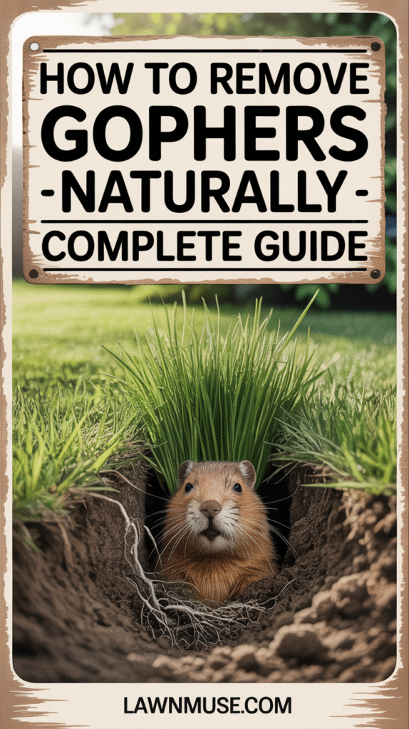 How to Remove Gophers Naturally