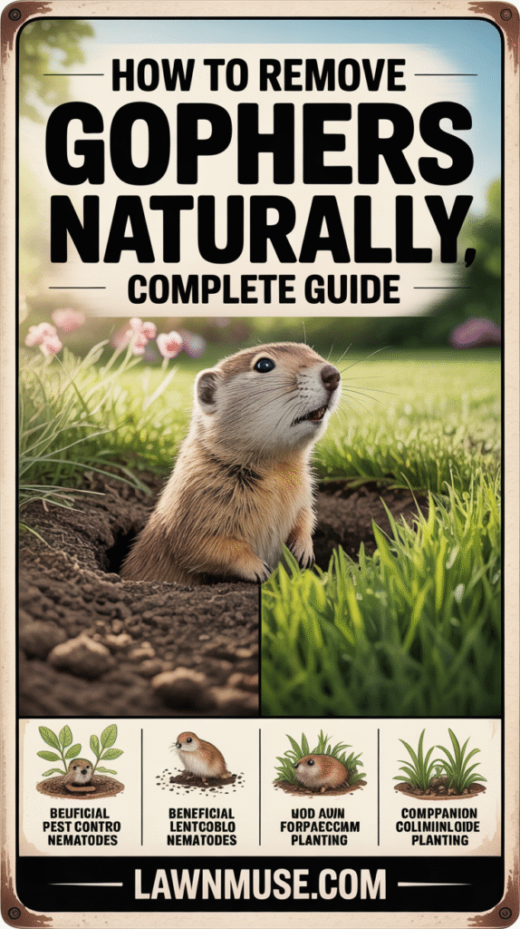 How to Remove Gophers Naturally
