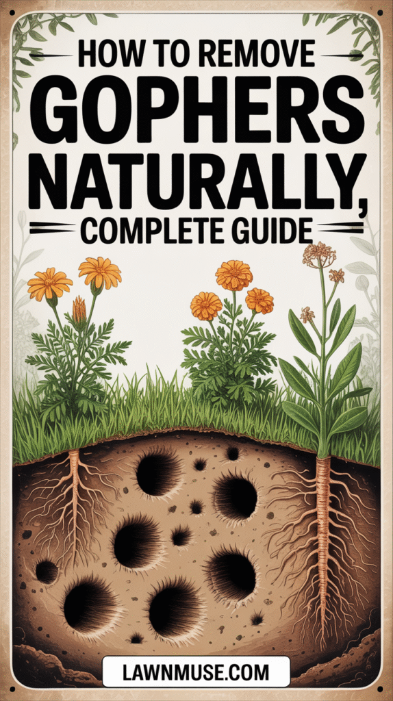 How to Remove Gophers Naturally
