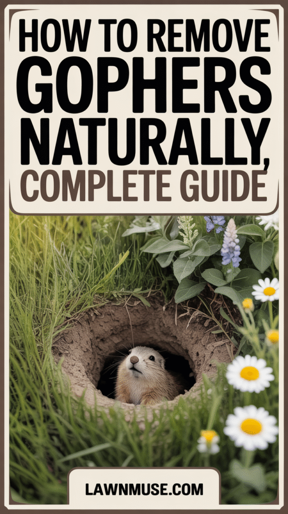 How to Remove Gophers Naturally